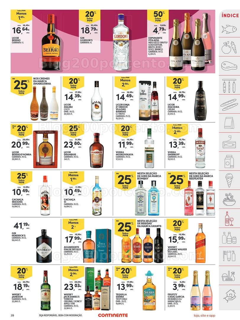 Antevisão Folheto CONTINENTE Promoções de 21 a 27 julho - Edição Digital