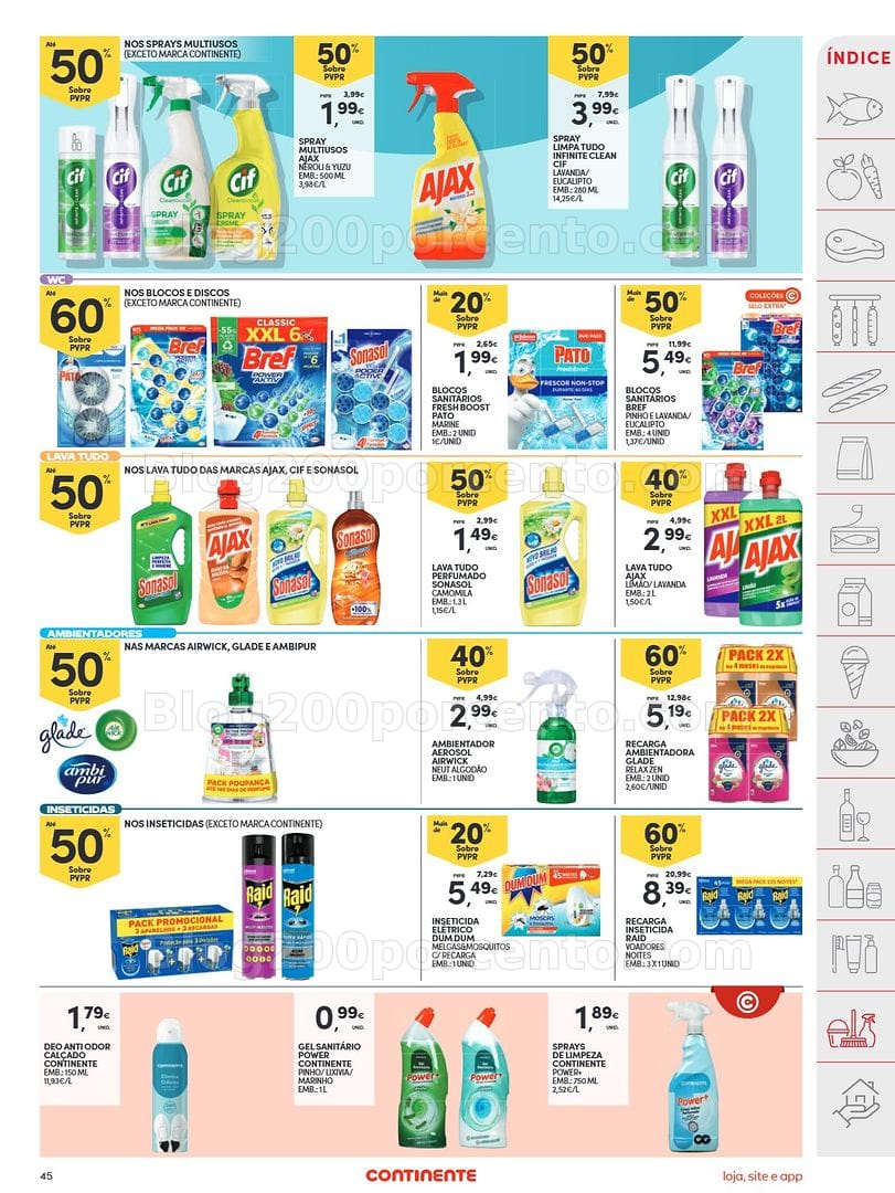 Antevisão Folheto CONTINENTE Promoções de 21 a 27 julho - Edição Digital