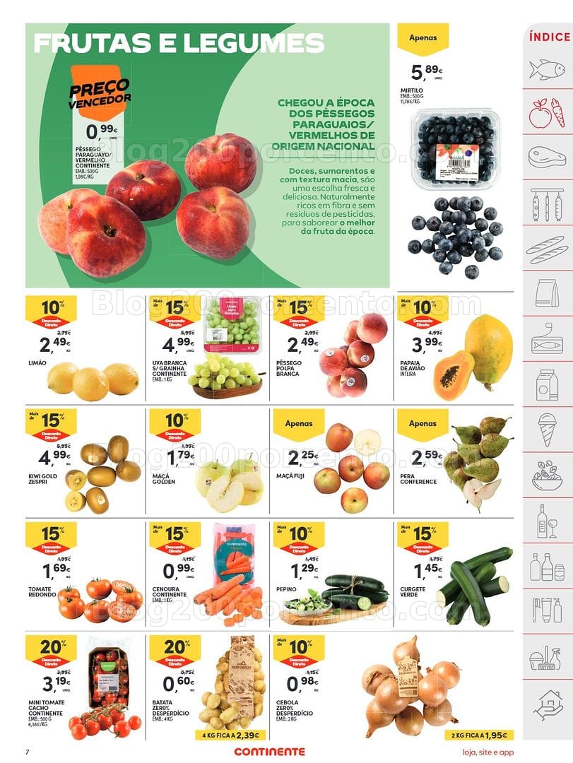 Antevisão Folheto CONTINENTE Promoções de 21 a 27 julho - Edição Digital