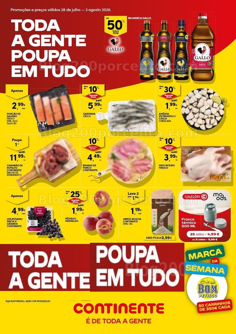 Antevisão Folheto CONTINENTE Promoções de 28 julho a 3 agosto - Edição Digital