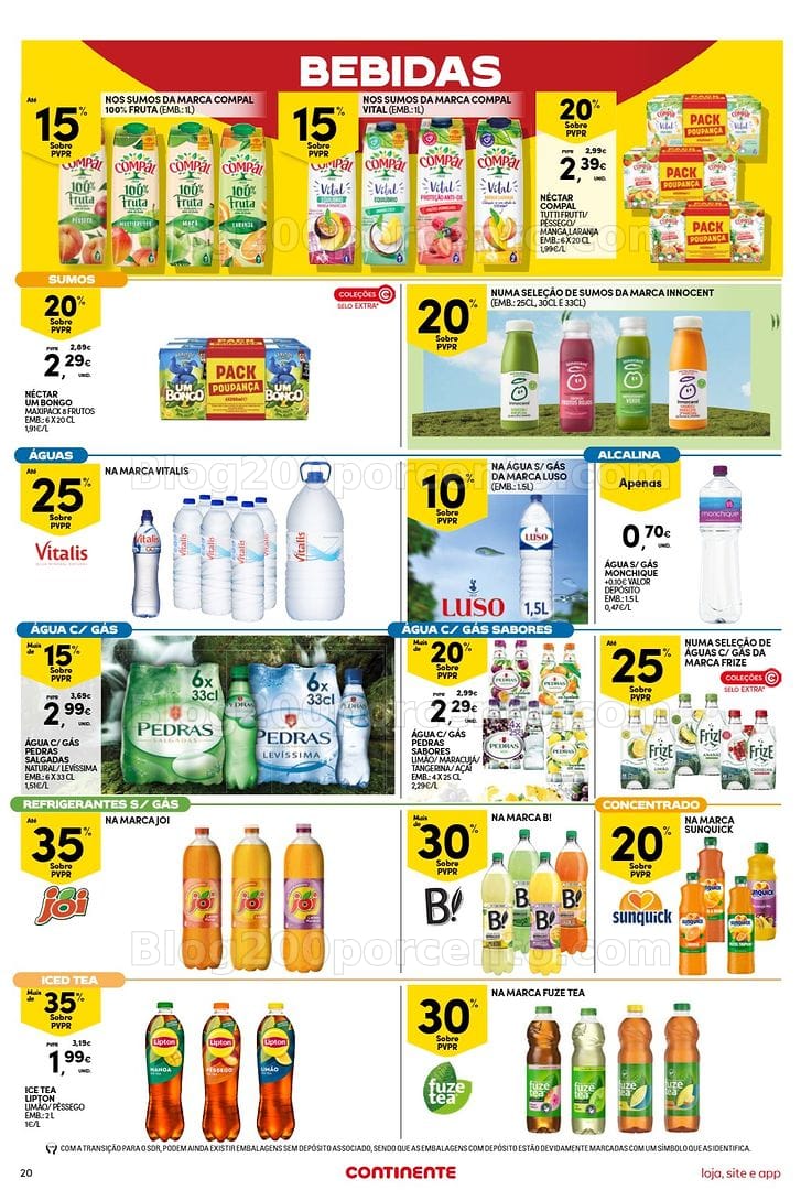 Antevisão Folheto CONTINENTE Bom Dia Promoções de 28 julho a 3 agosto