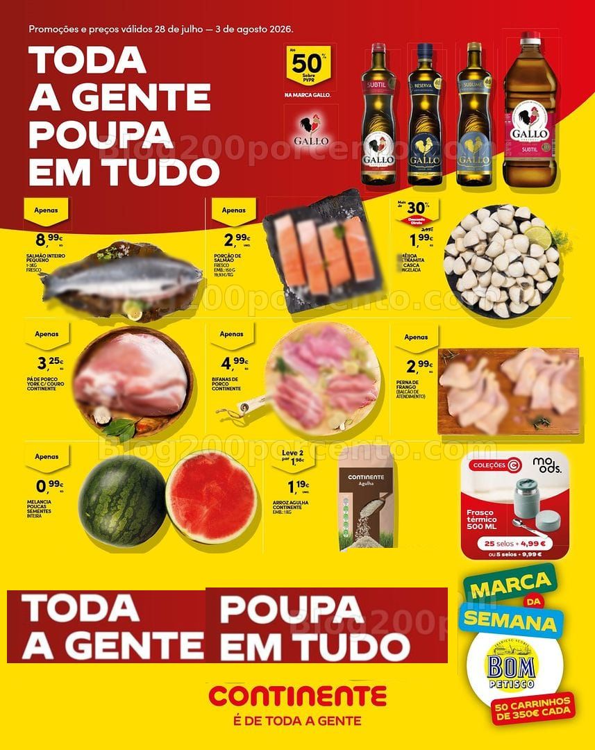 Antevisão Folheto CONTINENTE Madeira Promoções de 28 julho a 3 agosto
