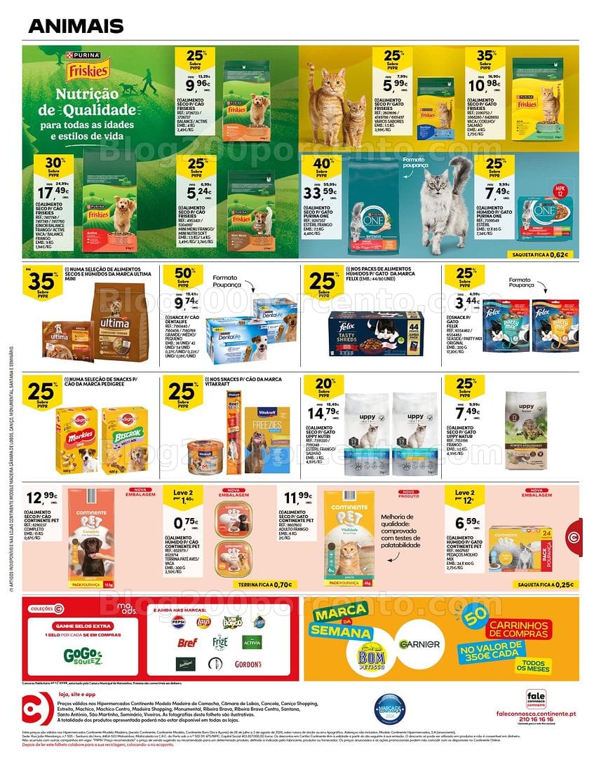 Antevisão Folheto CONTINENTE Madeira Promoções de 28 julho a 3 agosto