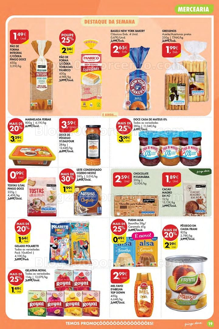 Antevisão Folheto PINGO DOCE Açores Promoções de 9 a 15 julho