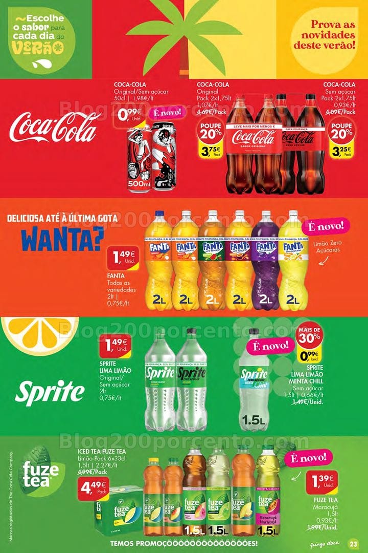 Antevisão Folheto PINGO DOCE Açores Promoções de 9 a 15 julho