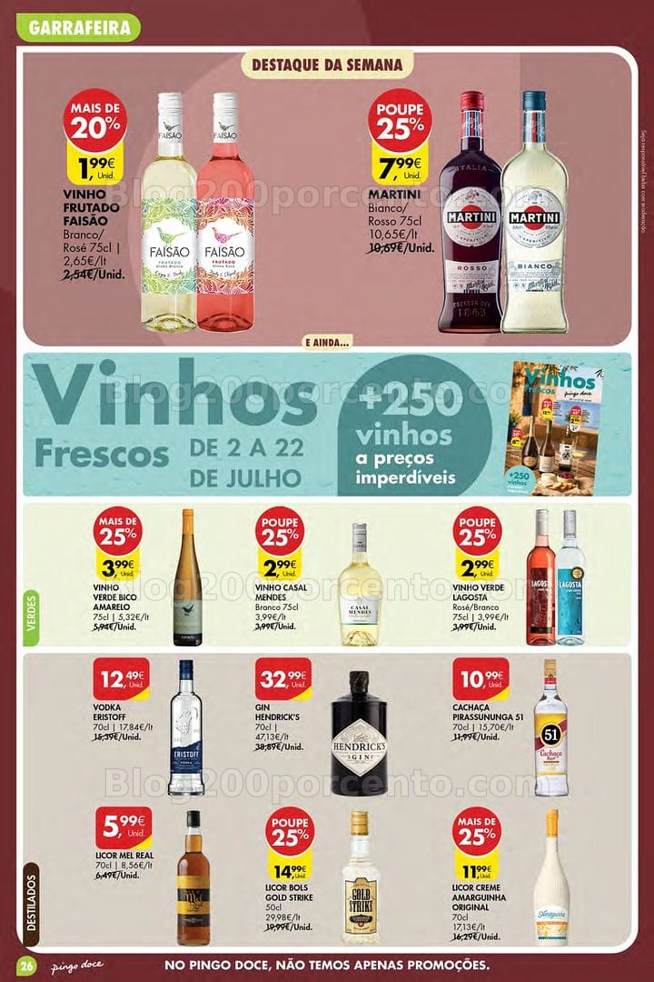Antevisão Folheto PINGO DOCE Açores Promoções de 9 a 15 julho