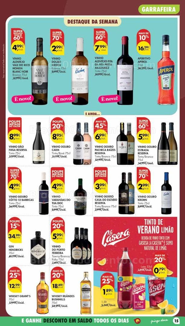 Antevisão Folheto PINGO DOCE Madeira Promoções de 14 a 20 julho