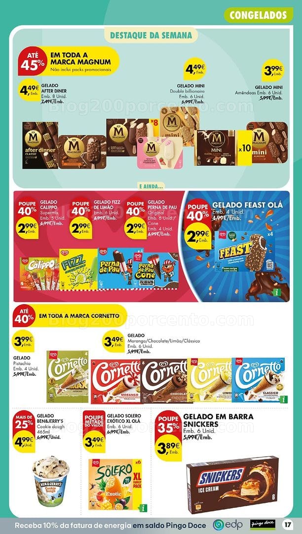 Antevisão Folheto PINGO DOCE Promoções de 14 a 20 julho