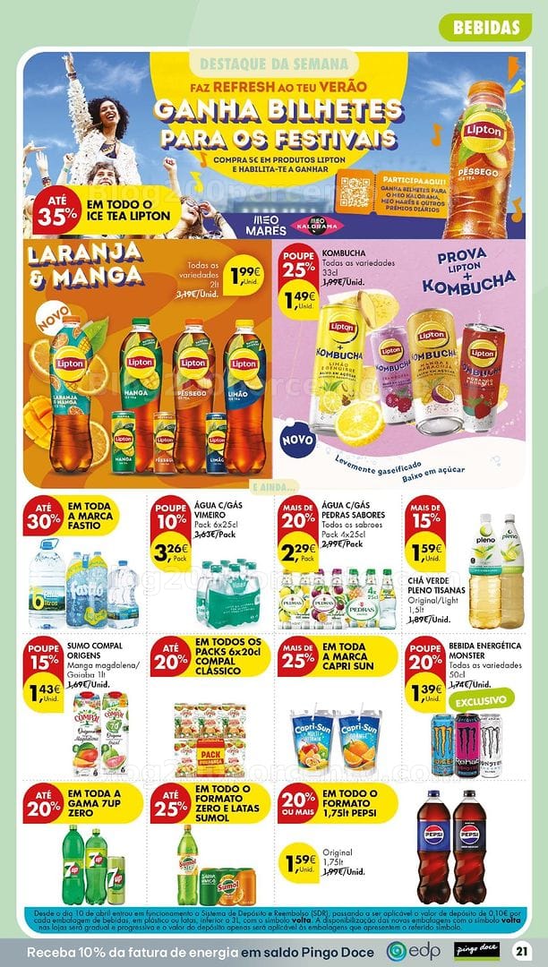 Antevisão Folheto PINGO DOCE Promoções de 14 a 20 julho