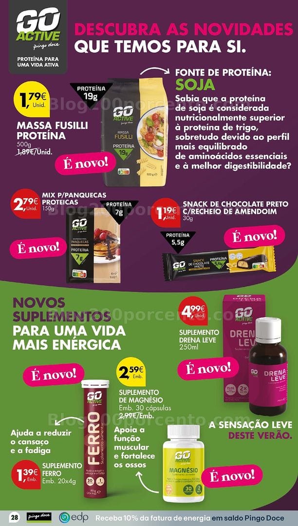 Antevisão Folheto PINGO DOCE Promoções de 14 a 20 julho