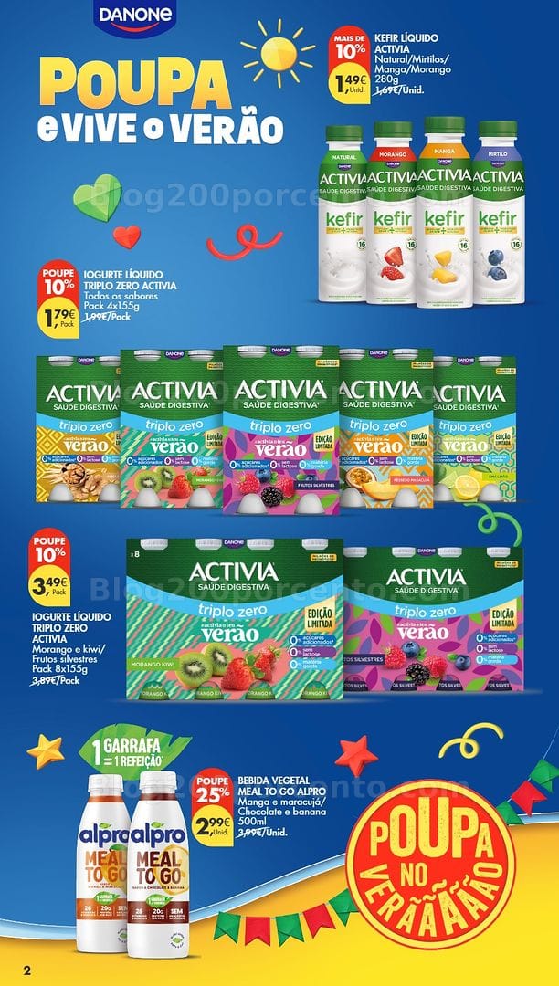 Antevisão Folheto PINGO DOCE Especial Iogurtes Promoções de 14 a 27 julho