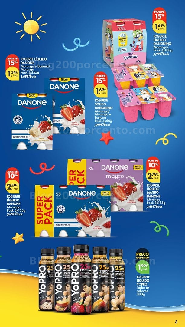 Antevisão Folheto PINGO DOCE Especial Iogurtes Promoções de 14 a 27 julho