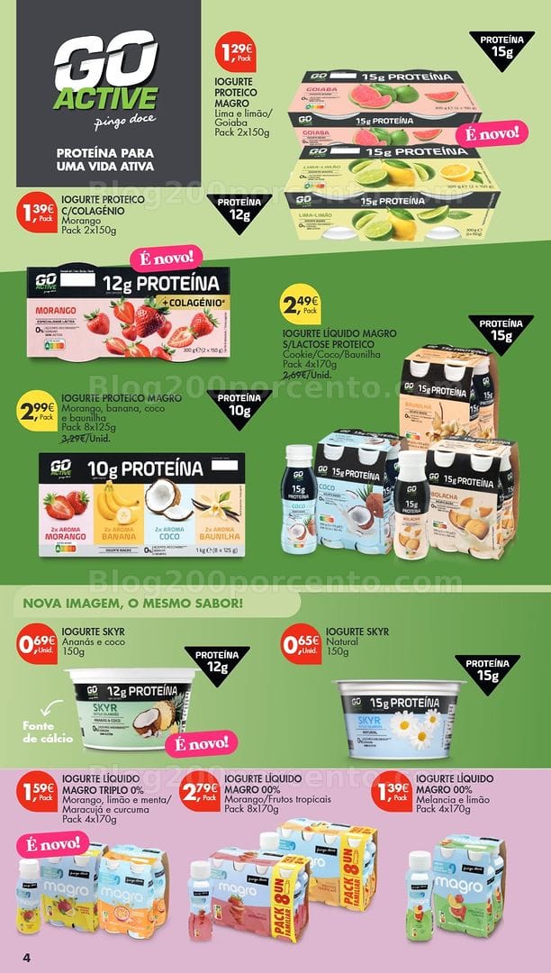 Antevisão Folheto PINGO DOCE Especial Iogurtes Promoções de 14 a 27 julho