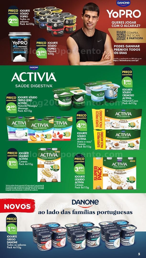 Antevisão Folheto PINGO DOCE Especial Iogurtes Promoções de 14 a 27 julho