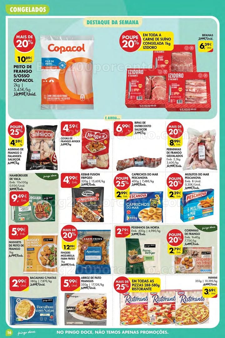 Antevisão Folheto PINGO DOCE Açores Promoções de 16 a 22 julho