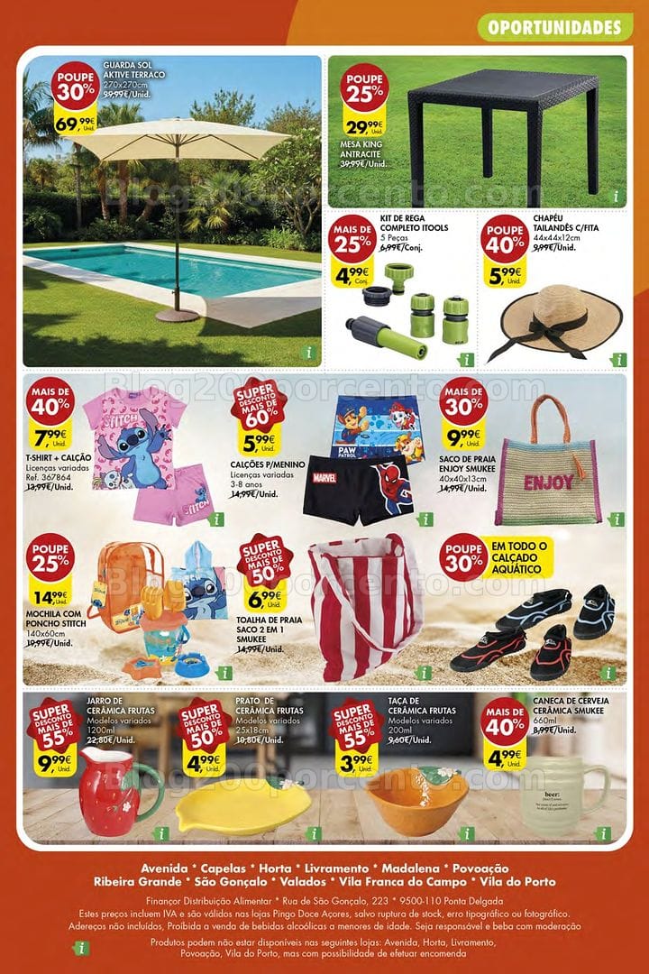 Antevisão Folheto PINGO DOCE Açores Promoções de 16 a 22 julho