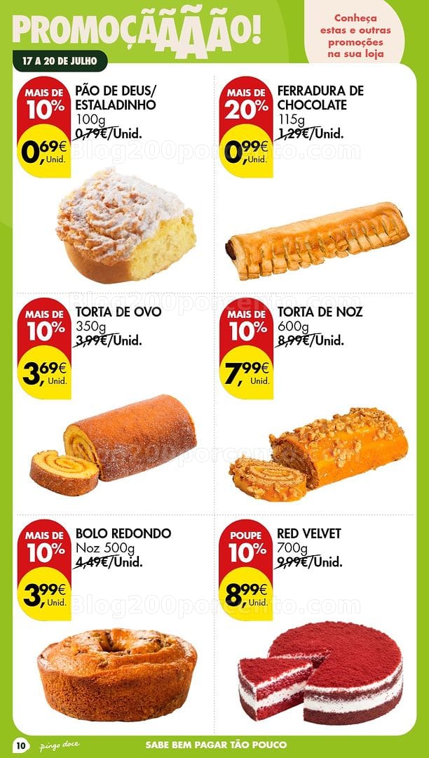 Antevisão Folheto PINGO DOCE Promoções Fim de Semana - 17 a 19 julho