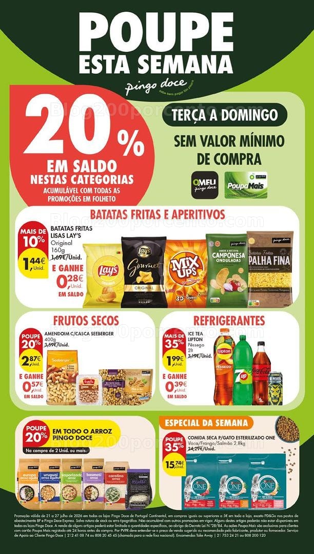 Antevisão Folheto PINGO DOCE Lojas Grandes Promoções de 21 a 27 julho