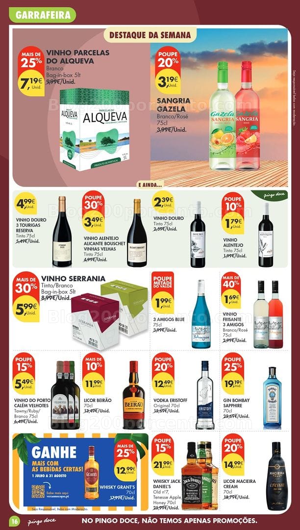 Antevisão Folheto PINGO DOCE Madeira Promoções de 21 a 27 julho