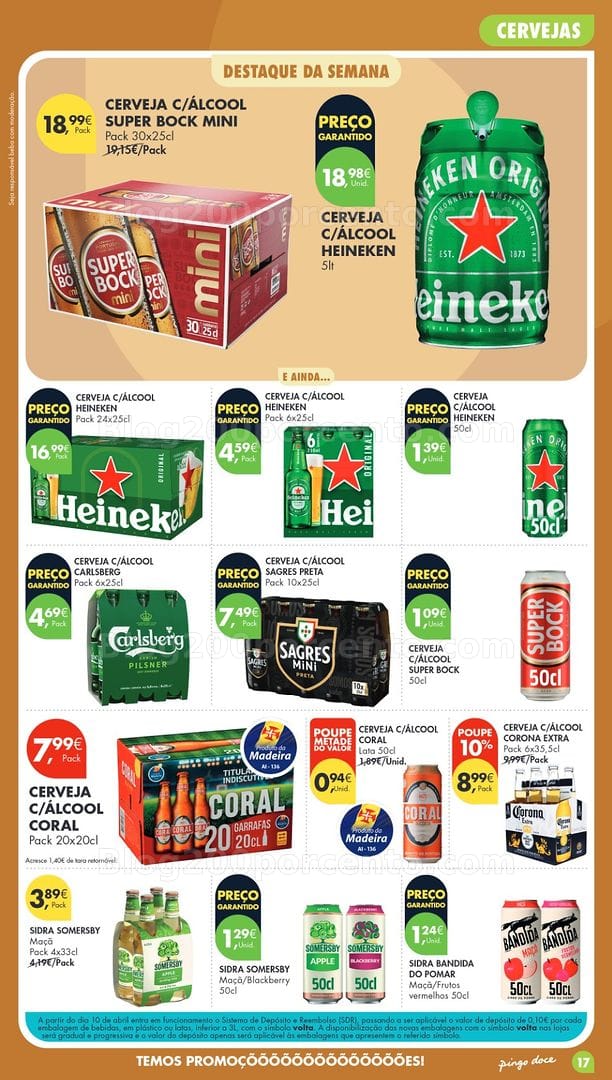 Antevisão Folheto PINGO DOCE Madeira Promoções de 21 a 27 julho
