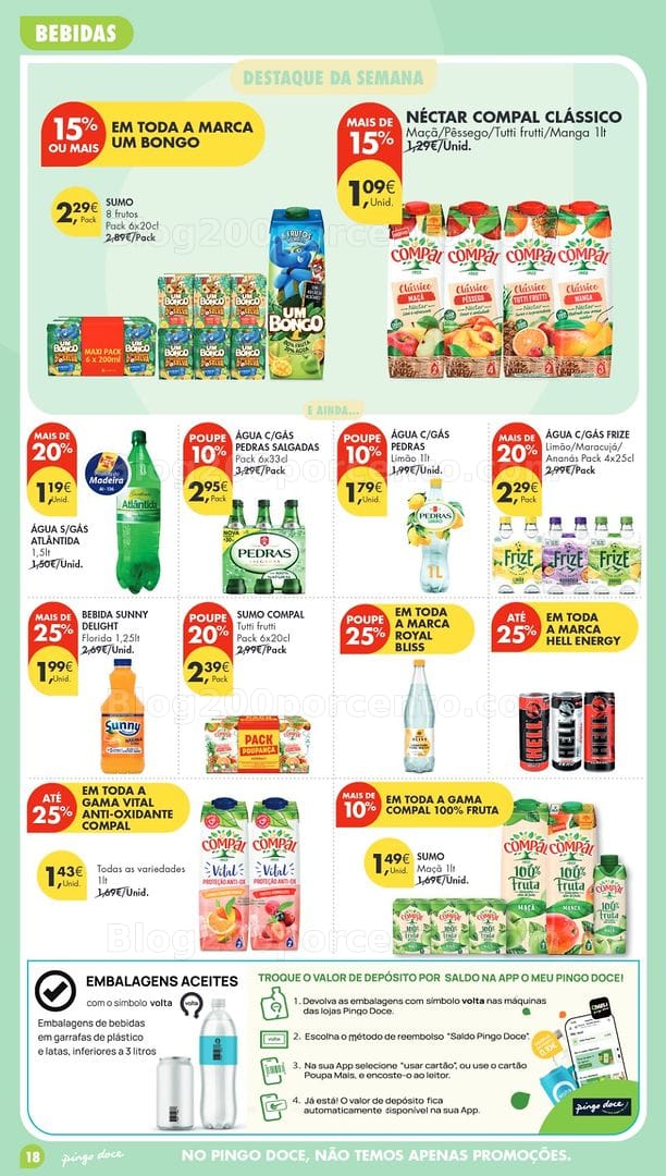 Antevisão Folheto PINGO DOCE Madeira Promoções de 21 a 27 julho