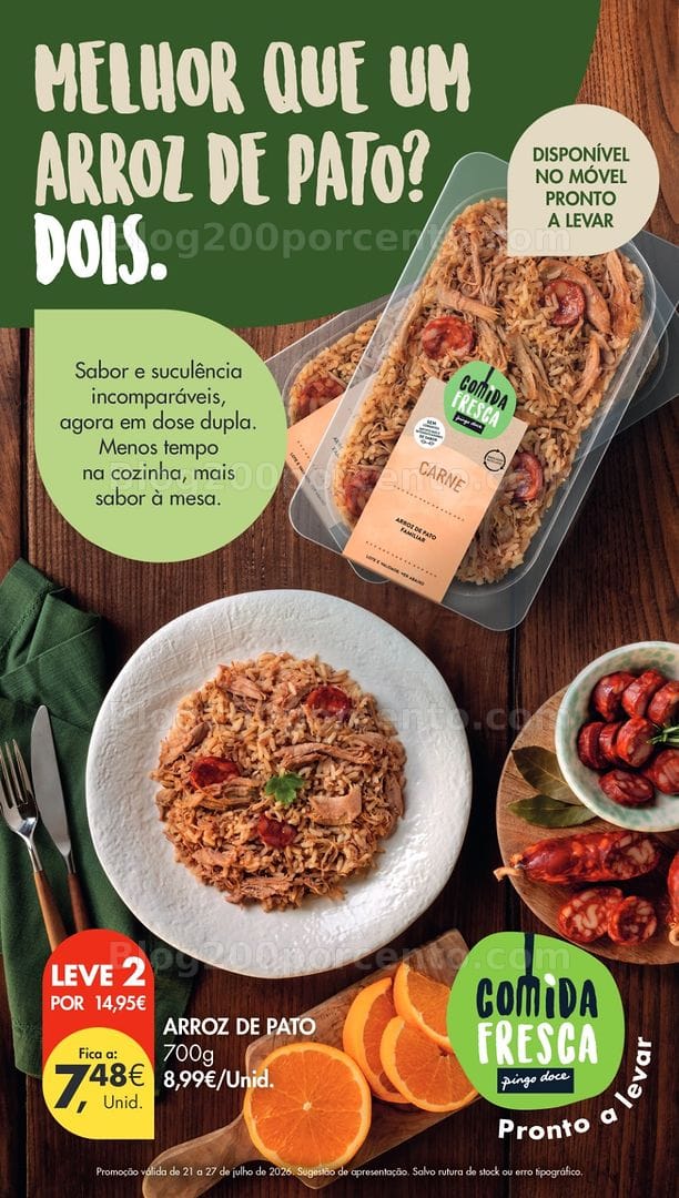 Antevisão Folheto PINGO DOCE Madeira Promoções de 21 a 27 julho