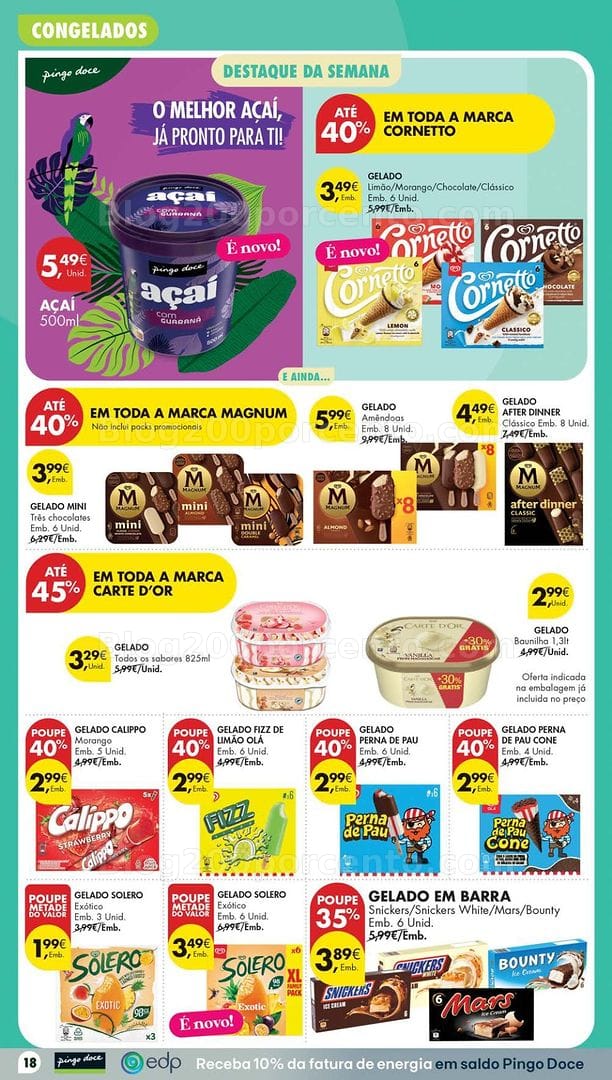 Antevisão Folheto PINGO DOCE Promoções de 21 a 27 julho - Edição Digital