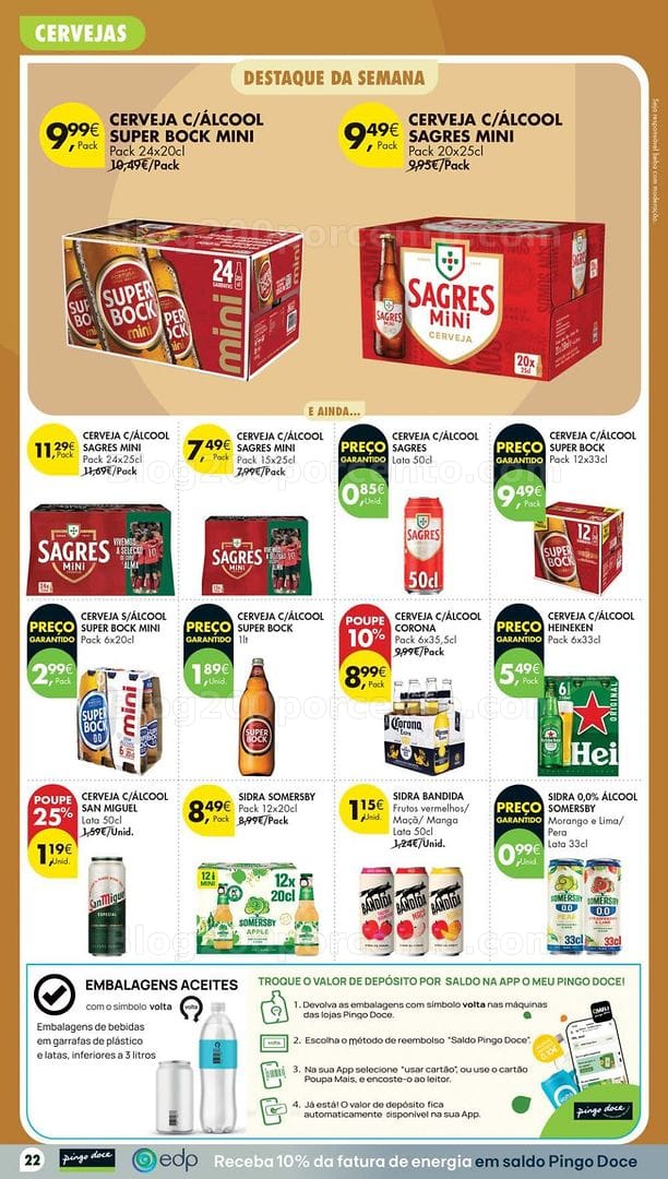Antevisão Folheto PINGO DOCE Promoções de 21 a 27 julho - Edição Digital