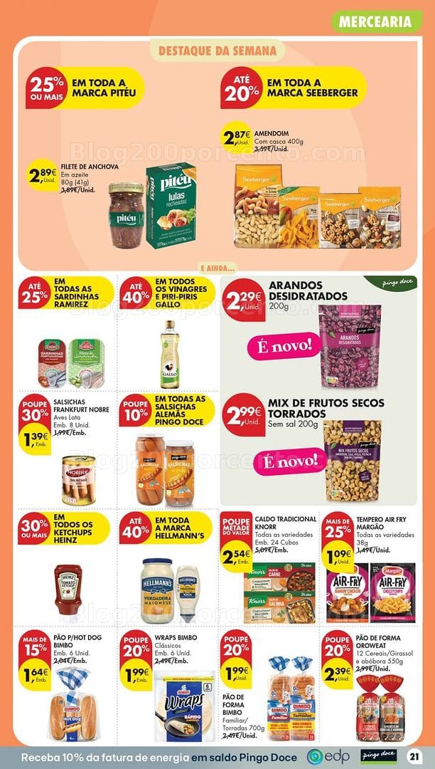 Antevisão Folheto PINGO DOCE Lojas Pequenas Promoções de 21 a 27 julho