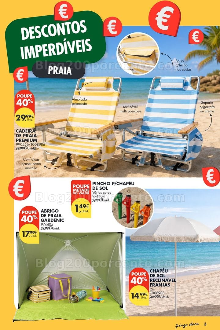 Antevisão Folheto PINGO DOCE Bazar Stock Off Promoções de 21 julho a 3 agosto