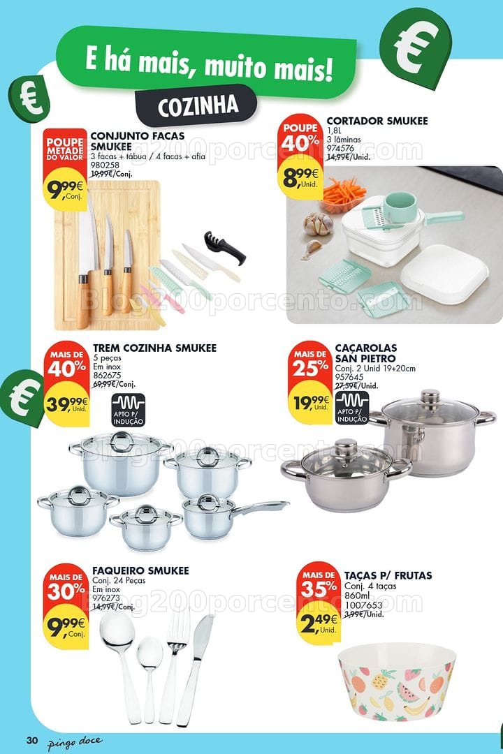 Antevisão Folheto PINGO DOCE Bazar Stock Off Promoções de 21 julho a 3 agosto