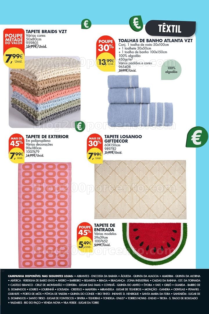 Antevisão Folheto PINGO DOCE Bazar Stock Off Promoções de 21 julho a 3 agosto