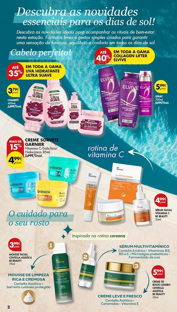 Antevisão Folheto PINGO DOCE Especial Beleza Promoções de 21 julho a 3 agosto - Edição Digital