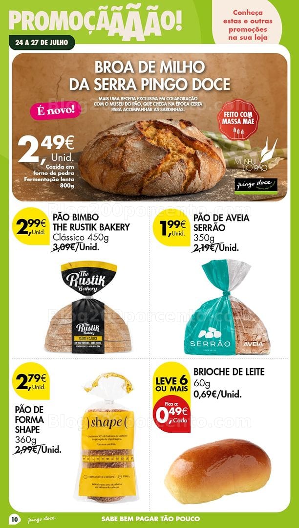 Antevisão Folheto PINGO DOCE Promoções Fim de Semana - 24 a 26 julho