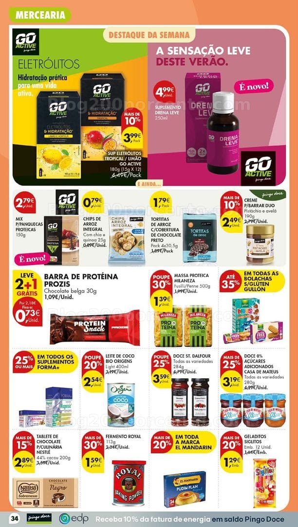 Antevisão Folheto PINGO DOCE Lojas Grandes Promoções de 28 julho a 3 agosto