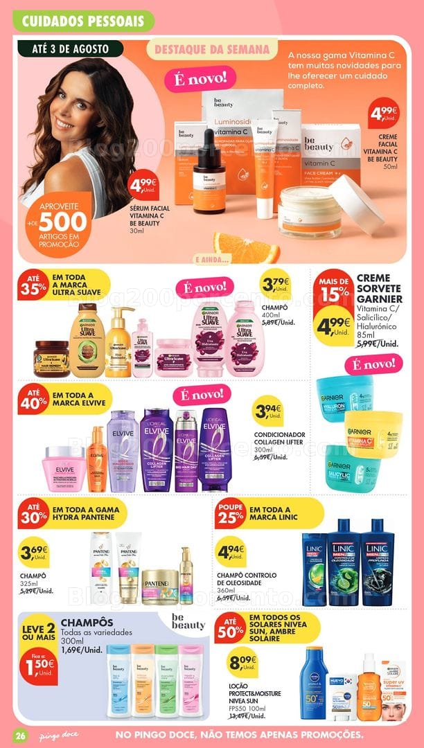 Antevisão Folheto PINGO DOCE Madeira Promoções de 28 julho a 3 agosto