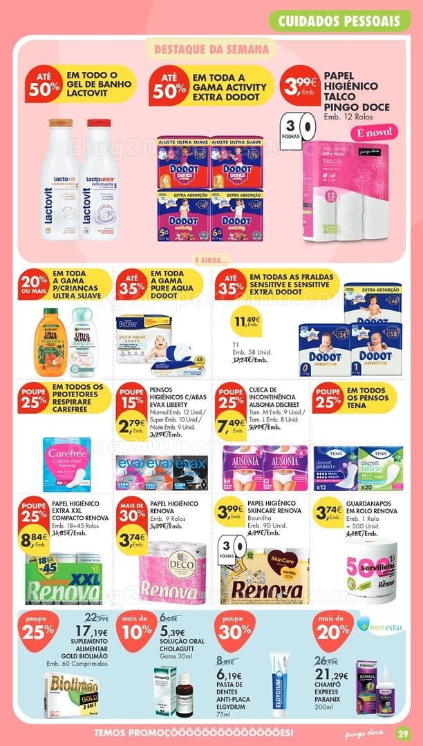 Antevisão Folheto PINGO DOCE Madeira Promoções de 28 julho a 3 agosto