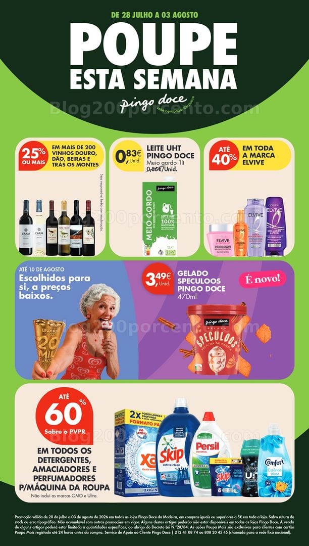 Antevisão Folheto PINGO DOCE Madeira Promoções de 28 julho a 3 agosto