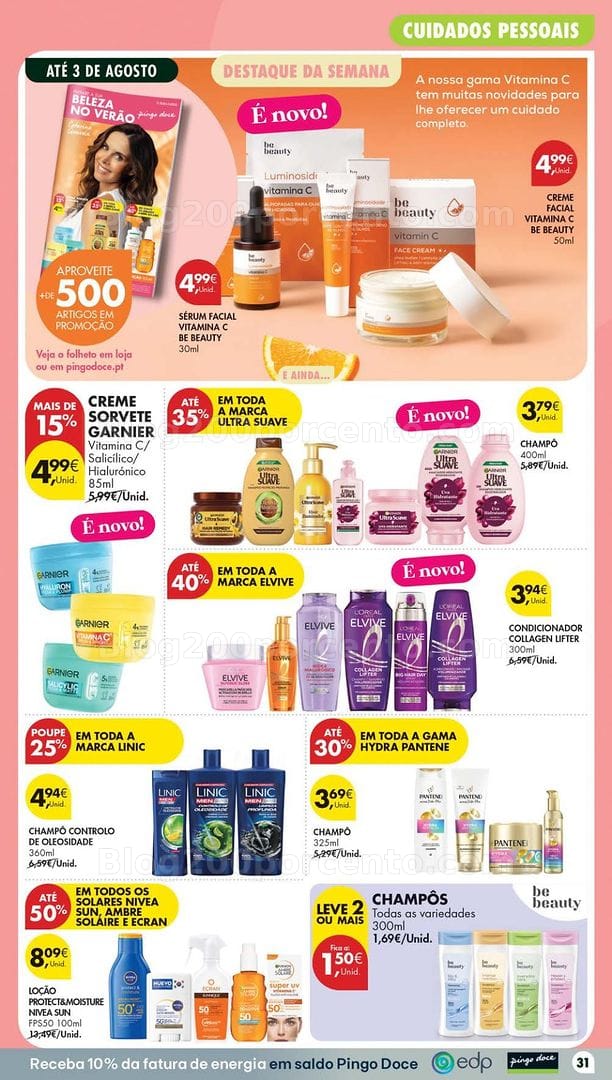 Antevisão Folheto PINGO DOCE Promoções de 28 julho a 3 agosto - Edição Digital