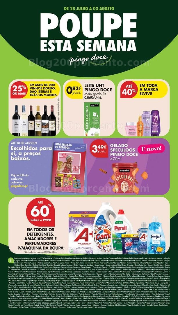 Antevisão Folheto PINGO DOCE Promoções de 28 julho a 3 agosto - Edição Digital