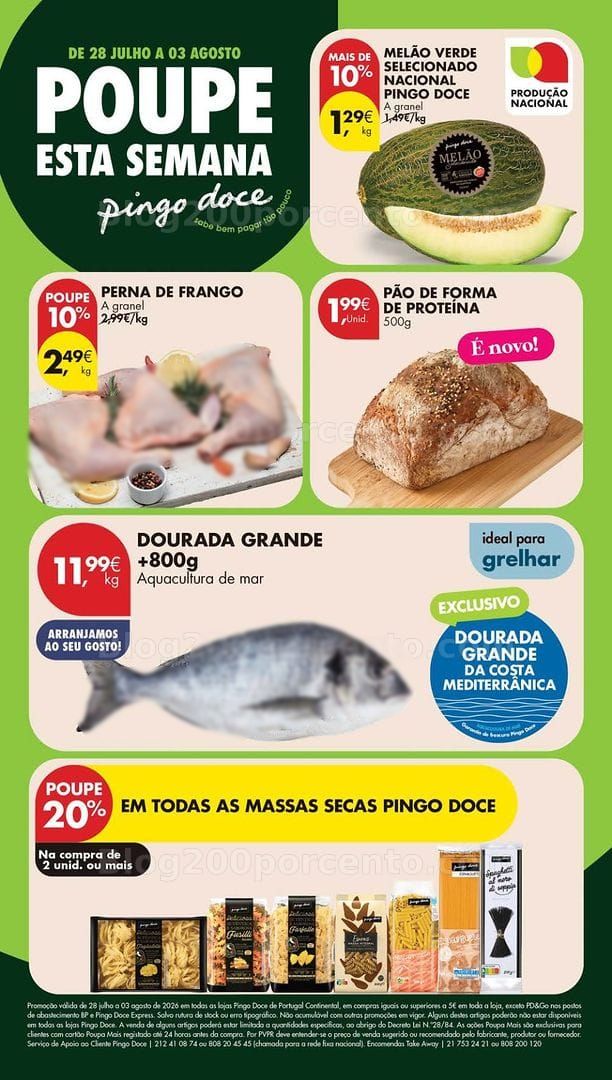 Antevisão Folheto PINGO DOCE Lojas Pequenas Promoções de 28 julho a 3 agosto
