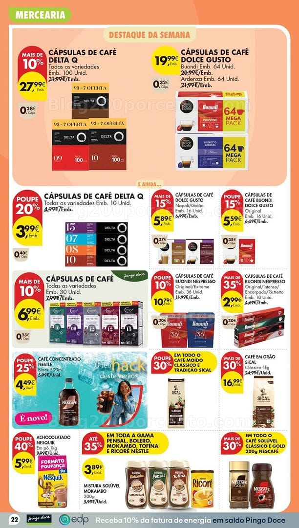 Antevisão Folheto PINGO DOCE Lojas Pequenas Promoções de 28 julho a 3 agosto