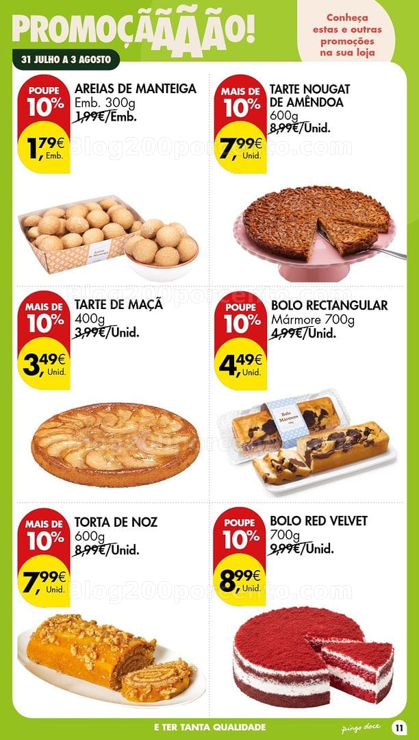 Antevisão Folheto PINGO DOCE Fim de Semana Promoções de 31 julho a 3 agosto