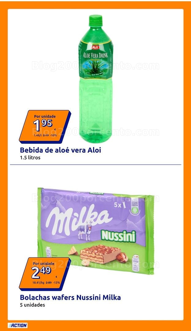 Antevisão Folheto ACTION Promoções de 15 a 21 julho