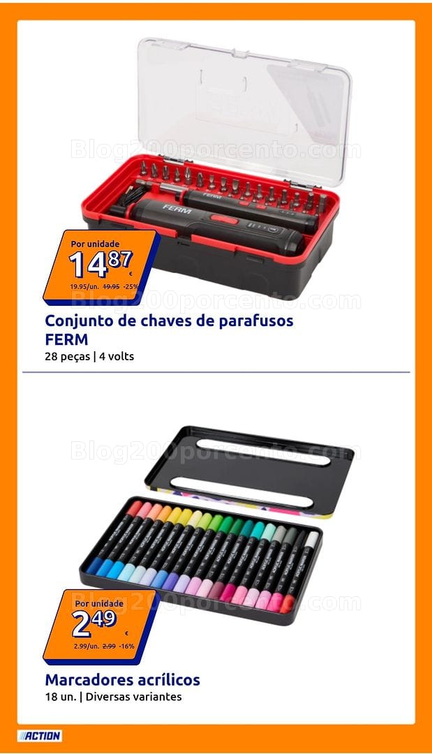 Antevisão Folheto ACTION Promoções de 15 a 21 julho