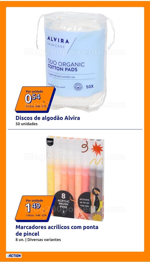 Antevisão Folheto ACTION Promoções de 5 a 11 agosto