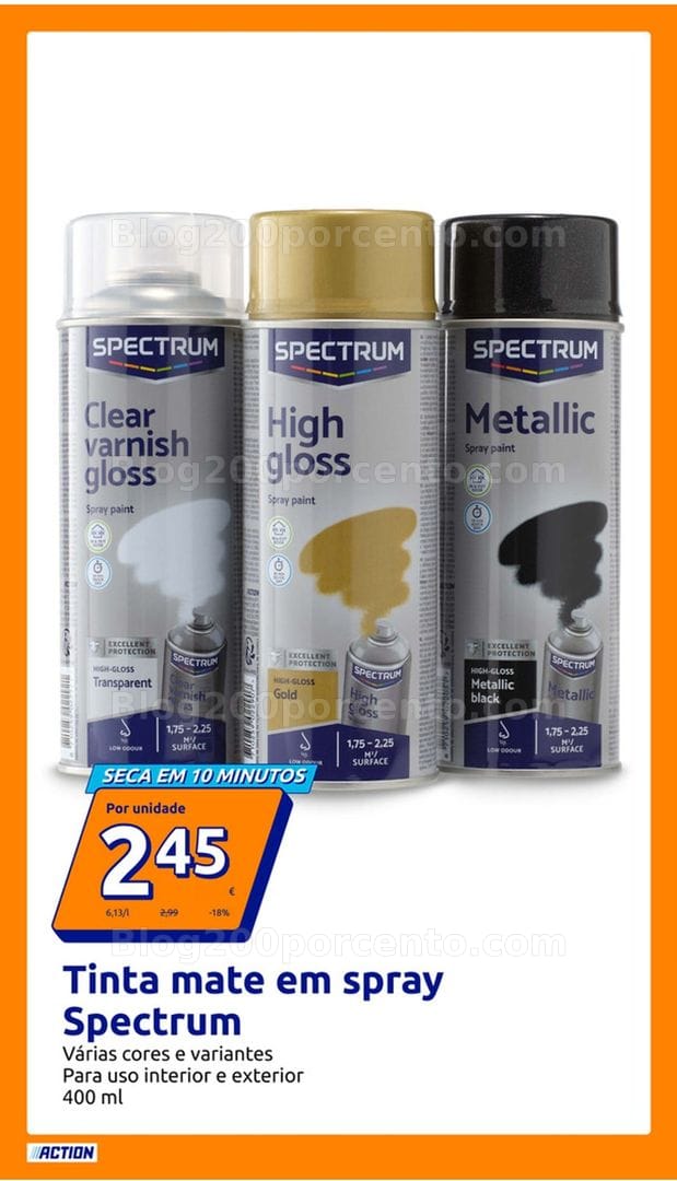 Antevisão Folheto ACTION Promoções de 5 a 11 agosto