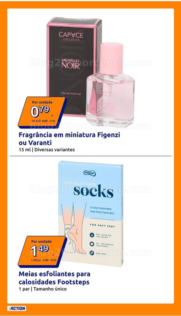 Antevisão Folheto ACTION Promoções de 5 a 11 agosto