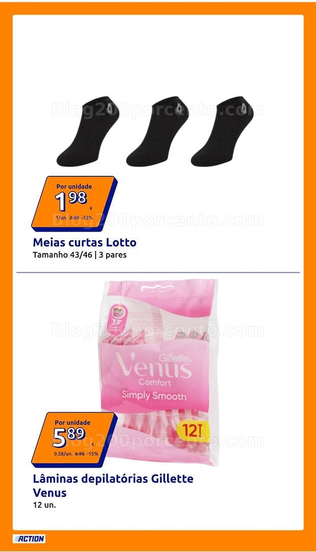 Antevisão Folheto ACTION Promoções de 5 a 11 agosto