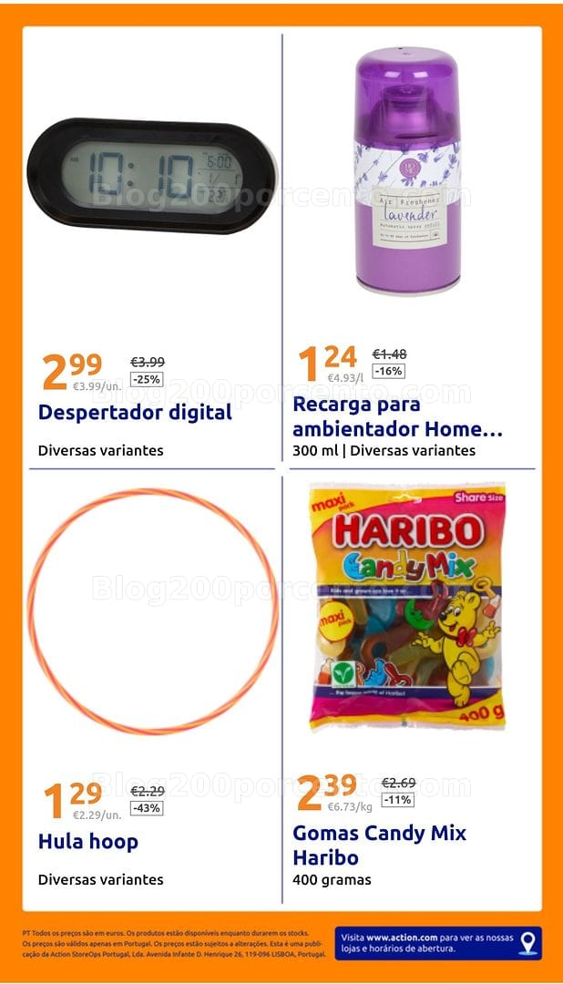 Antevisão Folheto ACTION Promoções de 5 a 11 agosto